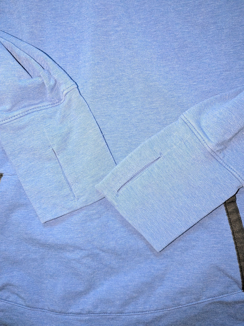 Athleta Sentry Periwinkle Blue Pullover Hoodie - Picture 3 of 8
